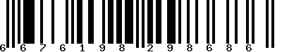 EAN-13 : 6676198298686