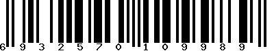 EAN-13 : 6932570109989