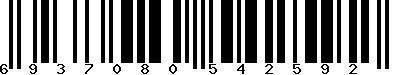 EAN-13 : 6937080542592