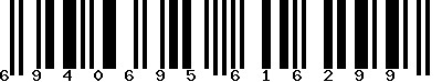EAN-13 : 6940695616299