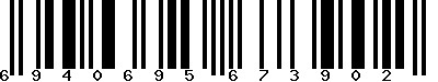 EAN-13 : 6940695673902