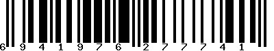 EAN-13 : 6941976277741