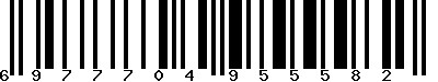 EAN-13 : 6977704955582