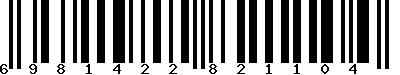 EAN-13 : 6981422821104