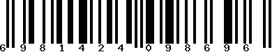 EAN-13 : 6981424098696