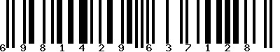 EAN-13 : 6981429637128