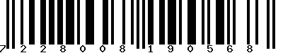 EAN-13 : 7228008190568