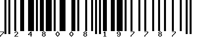 EAN-13 : 7248008197787