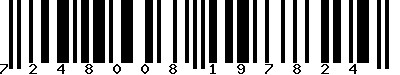 EAN-13 : 7248008197824