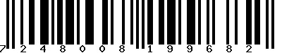 EAN-13 : 7248008199682