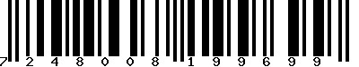 EAN-13 : 7248008199699