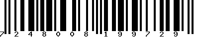 EAN-13 : 7248008199729