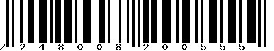 EAN-13 : 7248008200555