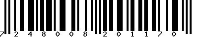 EAN-13 : 7248008201170