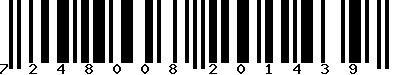 EAN-13 : 7248008201439