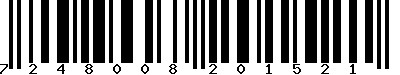 EAN-13 : 7248008201521