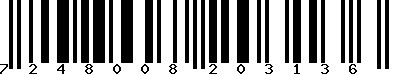 EAN-13 : 7248008203136