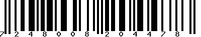 EAN-13 : 7248008204478