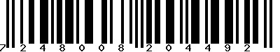 EAN-13 : 7248008204492