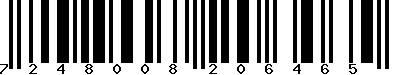 EAN-13 : 7248008206465
