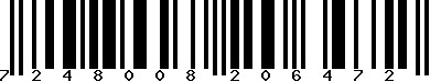 EAN-13 : 7248008206472