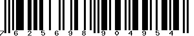 EAN-13 : 7625698904954