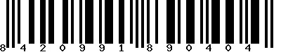 EAN-13 : 8420991890404